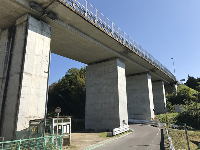 猿投グリーンロードの枝下高架橋